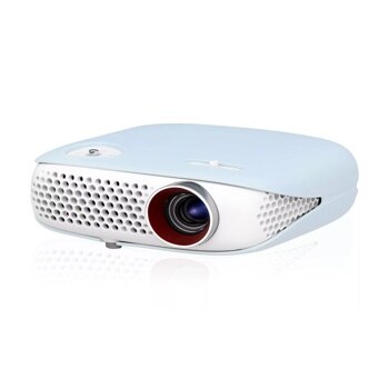 Compact Pebble Design Smart Minibeam Projector
