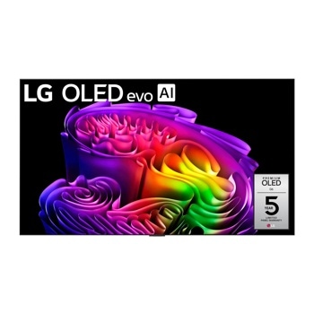 65-inch LG OLED65G6WUA 4K OLED evo AI Premium OLED G6 5 year limited panel warranty Front View1