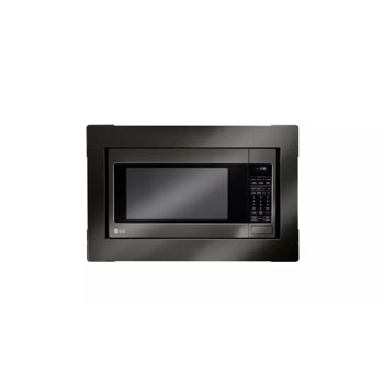 LG Black Stainless Steel Series:  Microwave Trim Kit