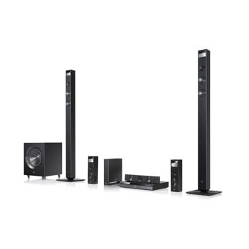 LG 3D-Capable Blu-ray Disc™ Home Theater System with Smart TV and