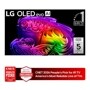 55-Inch LG OLED evo AI G6 4K OLED TV OLED55G6WUA with Worlds No. 1 OLED TV for 13 Years and Premium OLED G6 5 Year Limited Panel Warranty badges - Front View - CNET 2026 Peoples Pick for #1 TV Americas Most Reliable Line of TVs