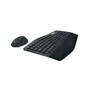 Logitech 920008219 wireless keyboard and mouse combo with ergonomic wrist rest in black finish