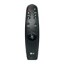 LG AKB75395302 TV remote control with navigation wheel and button layout in black finish