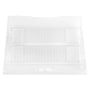 ACQ86486001 LG refrigerator crisper drawer with mesh dividers in clear plastic finish