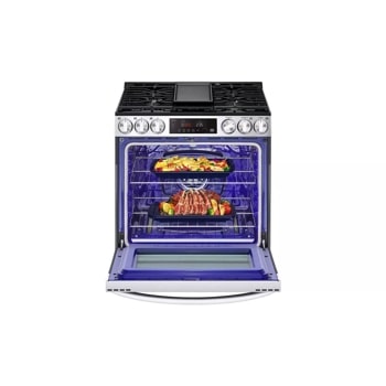 5.8 cu ft. Smart Gas Slide-in Range with Convection Air Fry & EasyClean