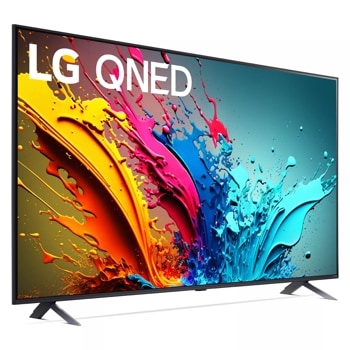 65 inch class LG QNED TV 65QNED85TUA left angle view