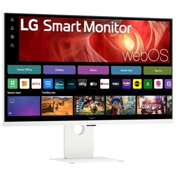 37U730SA-W 37 Monitor – Side Angle Right
