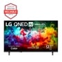 43-Inch LG QNED AI 4K TV 43QNED75BUA with Americas Most Reliable Line of TVs badge - Front View