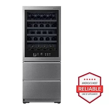 LG URETC1408N LG SIGNATURE 15 cu. ft. Smart wi-fi Enabled InstaView® Wine Cellar Refrigerator1