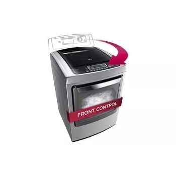 7.3 cu. ft. Ultra Large Capacity Dryer with Front Control Design and SteamFresh™ Cycle