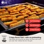 LG LREN6321VE Range Air Fry Crispy Results No Preheating No Oil Needed Interior View
