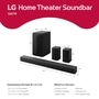 S60TR LG Home Theater Soundbar with Dolby Audio ® and Rear Speakers, 5.1 channel