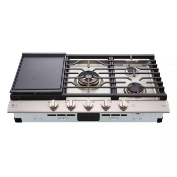 LG STUDIO 36” UltraHeat™ Gas Cooktop with EasyClean®
