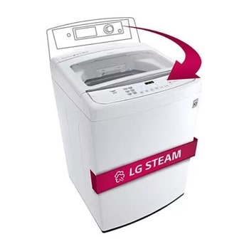 LG WT1801HWA 27 Inch 5.0 cu. ft. Top Load Washer with 12 Wash