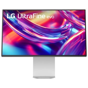 LG 32U990A-S UltraFine evo Monitor with vibrant display and adjustable stand - Front View1