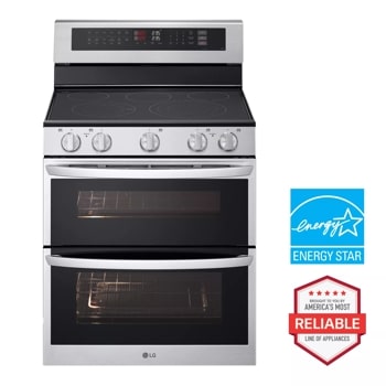 7.3 cu. ft. Smart Electric Double Oven Freestanding Range with ProBake Convection® and Air Fry