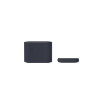 LG Eclair QP5 3.1.2ch Dolby Atmos Compact Sound Bar with Subwoofer, Black