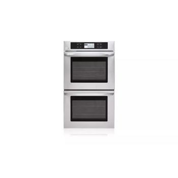4.7(x2) cu.ft. Capacity 30" Built-in Double Wall Oven with LCD Display and Crisp Convection