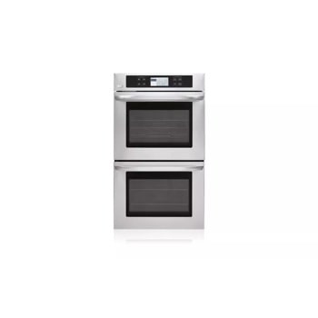4.7(x2) cu.ft. Capacity 30" Built-in Double Wall Oven with LCD Display and Crisp Convection