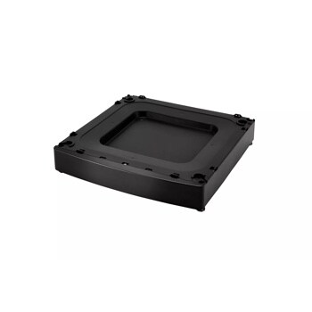 ADA Compliant Laundry Pedestal Riser - Black Steel