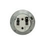 LG 6913W1N002C cooking accessory with circular metal housing and white electrical connector showing terminal contacts