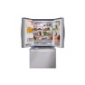 26 cu. ft.instaview® counter-depth max french door refrigerator interior with food view
