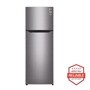 Front view of the 11 cu. ft. Top Freezer Refrigerator - LTNC11131V. Includes a graphic logo that says, Brought to you by America’s Most Reliable Line of Appliances.