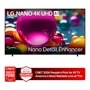 98-Inch LG NANO 4K UHD AI TV 98NU850BPUB with Nano Detail Enhancer CNET 2026 People's Pick for #1 TV Brand America's Most Reliable Line of TVs