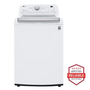 5.0 cu. ft. Mega Capacity Top Load Washer with TurboDrum™ - White


