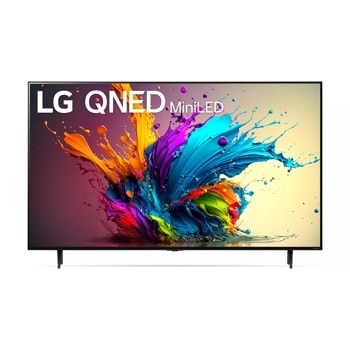 65 inch class LG QNED MiniLED TV 65QNED90TUA front view