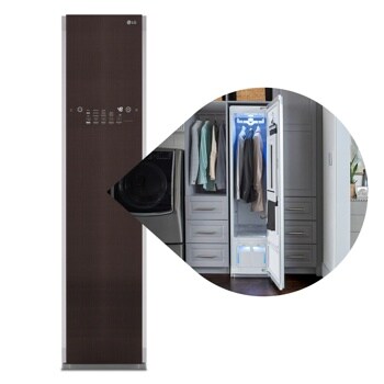 LG Styler® Smart Wi-Fi Enabled Steam Closet with 3 Hangers - Espresso S3RFBN