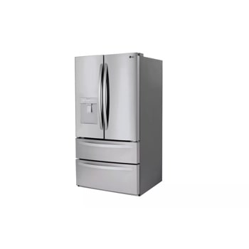 29 cu. ft. french door refrigerator right side angle view