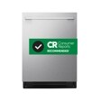 LG LDNTH862S Dishwasher Consumer Reports Recommended Badge - Door Closed Front View