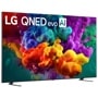 100QNED84BU LG QNED evo AI TV with colorful display Front View