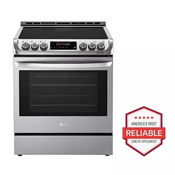 6.3 cu. ft. Electric Single Oven Slide-in Range with ProBake Convection® and EasyClean®1