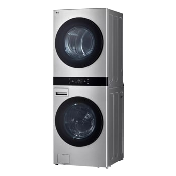LG SWWE50N3 STUDIO WashTower™ Front Load Washer and Electric Dryer right side angle view