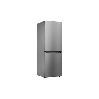 11 cu. ft. bottom freezer refrigerator left side angle view