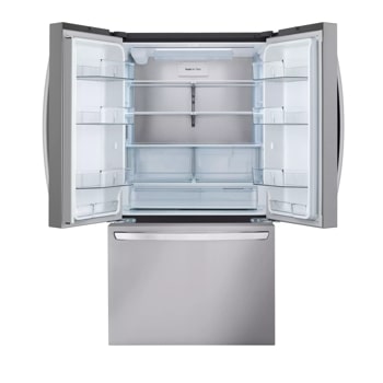 32 cu. ft. standard depth max french door refrigerator interior view