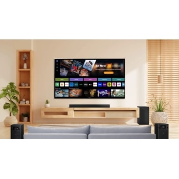 S60TR LG Home Theater Soundbar with Dolby Audio ® and Rear Speakers, 5.1 channel