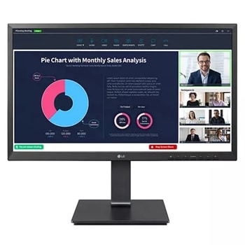 24" FHD IPS USB Type-C™ Monitor with Built-in Full HD Webcam & Mic1