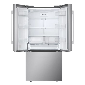 25 cu.ft. 3-Door French Door Refrigerator with NEW Hybrid Handle Design