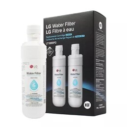 LG LT1000P2 - 6 Month / 200 Gallon Capacity Replacement Refrigerator Water Filter 2-Pack (NSF42, NSF53, and NSF401*)