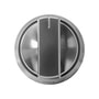 AEZ75853755 LG cooking accessory control knob with stainless steel finish and temperature markings