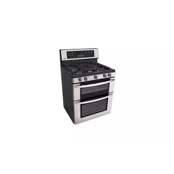 6.1 cu. ft. Capacity Gas Double Oven Range with Infrared Grill and EasyClean™