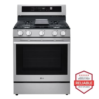 6.3 cu. ft. Smart Wi-Fi Enabled Probake Convection® Gas Range with Air Fry & EasyClean®	1