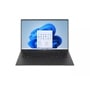 Front view of the 16 Inch LG gram (16Z90R-K.AAB7U1) laptop with 16GB RAM and Intel Core i7