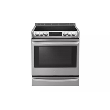 LG LSE4613ST 6.3 cu. ft. Electric Single Oven Slide-in Range with ProBake Convection® and EasyClean®