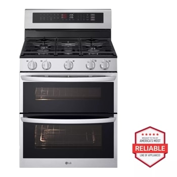 6.9 cu. ft. Smart Gas Double Oven Freestanding Range with ProBake Convection® and Air Fry