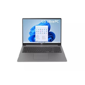 LG UltraPC 17” Lightweight Laptop, Intel® 12th Gen Core® i7-1260P Processor, Windows 11 Home, NVIDIA RTX3050, 16GB RAM, 512GB SSD, Dark Silver