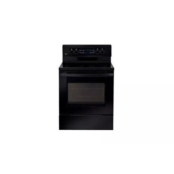 Extra-large Capacity Freestanding Electric Range with PreciseTemp&trade baking system.